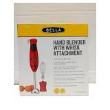 Bella hand blender with whisk attachment