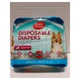 Simple solution disposable diapers for dogs medium
