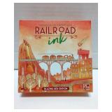 Railroad ink blazing Red edition puzzle game