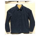 Volcom large blue fleece lined shirt jacket