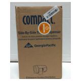 Georgia Pacific compact side-by-side TP dispenser