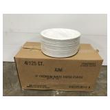 Case of (500) 9 inch premium paper plates