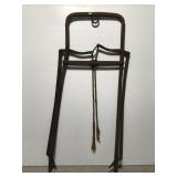Antique large barn hay tongs - 45 in.
