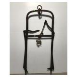 Antique large barn hay tongs - 41 in.