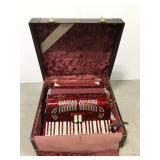 Vintage 1960s Stradavox piano accordion