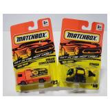 Two sealed Matchbox cars