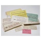 Real Estate correspondence & certificates