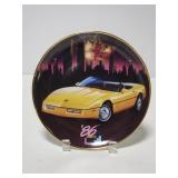 1986 Corvette collectors plate