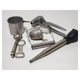 Vintage kitchen tool collection