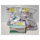 Collection of insulin syringes