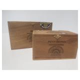 Two J&R Special Selection cigar boxes