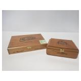Two wood cigar boxes #2