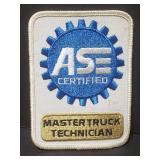 ASE Certified Master truck technician patch