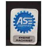 ASE certified Engine Machinist patch