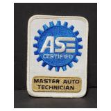 ASE certified Master auto technician patch