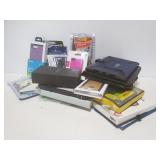 Collection of 23 phone and tablet cases