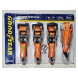 Set of Goodyear rachet tie downs