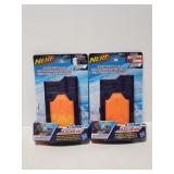 Two Nerf super soaker fast refills