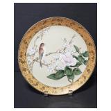 Bird & branch decorative plate
