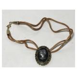 Cameo choker necklace