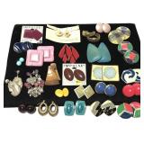 Pierced earring collection - 25+ pairs