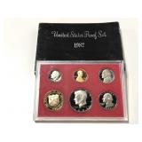 United States Proof Set 1982 coins