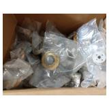 Lot of 40 new in box round assorted door stoppers
