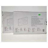 Two LED die cast EXIT signs