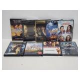 Nine movies on DVD