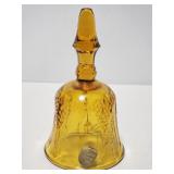 Tiara amber glass bell