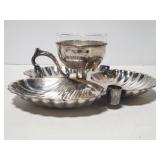 Vintage appetizer shell tray