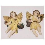 Resin angel wall hangings