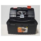 Black&Decker tool box with contents