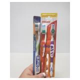 New soft bristle toothbrushes
