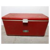 Vintage Thermos Brand metal cooler