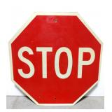 Genuine Stop street sign