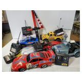Radio control cars & misc items