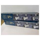 Two 4-foot track light kits