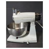 Vintage Sunbeam Mixmaster beater w/bowl