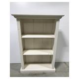 Small vintage white wood shelf