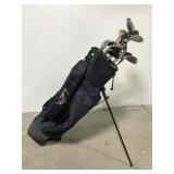 Dunlop golf club set w/ Arnold Palmer stand bag