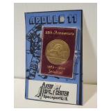 Apollo 11 25th anniversary commemorative coin