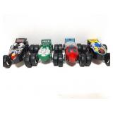 Lot of 4 marvel Twist and Turn cars