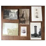 Antique photograph and post cards