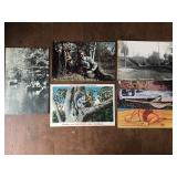Vintage Michigan travel postcards