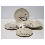 Vintage Redwing Bob White dishes