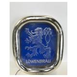 Vintage Lowenbrau beer light up bar sign