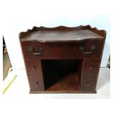 Mahogany secretary cabinet