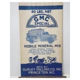 1962 Gurley Milling company unused mineral bag