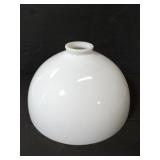 White glass lampshade